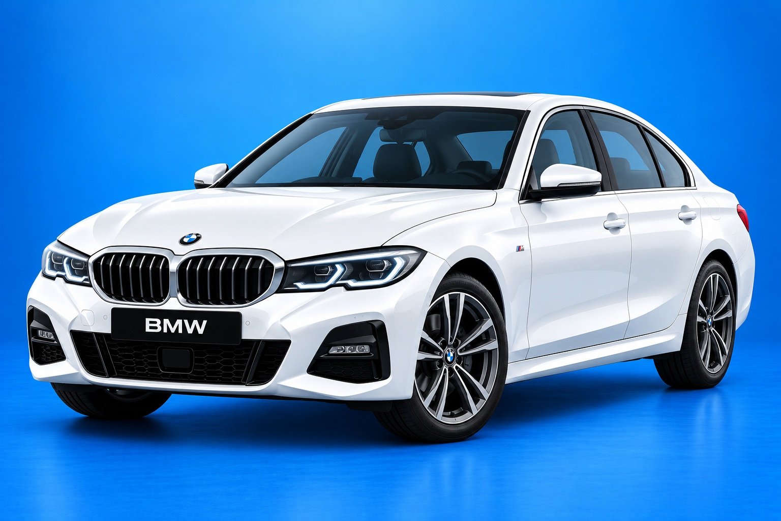 White Audi / BMW