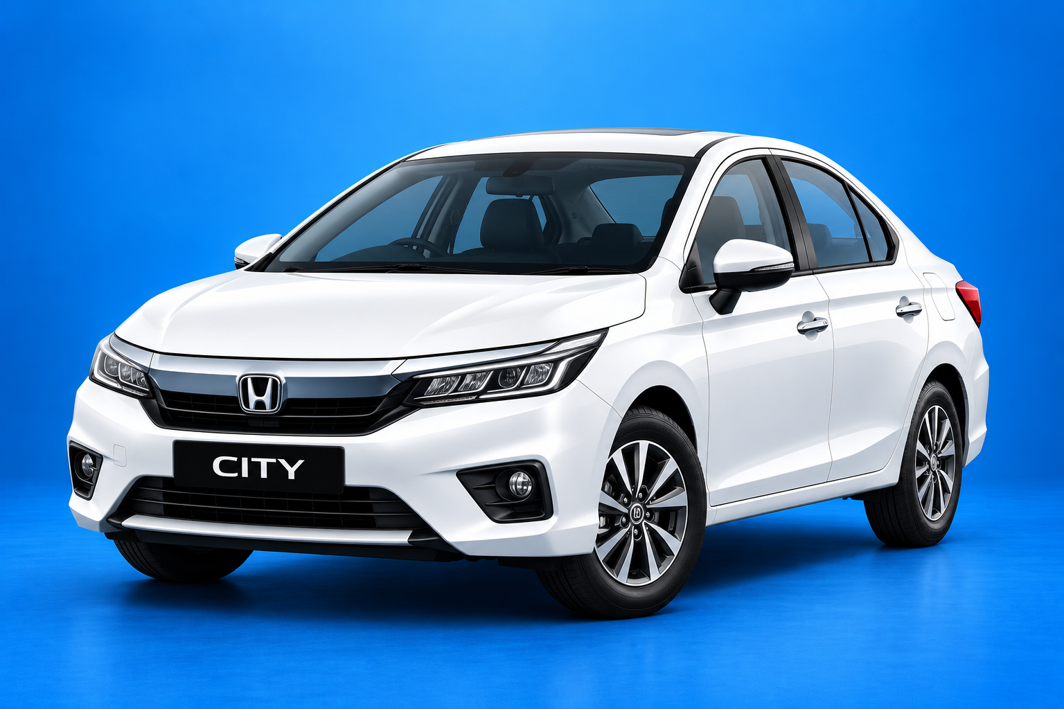 White Honda City